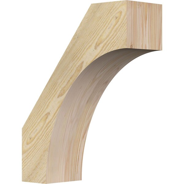 Ekena Millwork 6"W x 16"D x 20"H Westlake Rough Sawn Knee Brace, Douglas Fir BRC06X16X20WTL00RDF - main